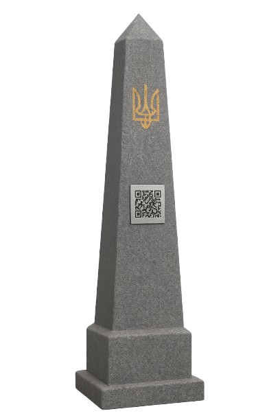 QR Code on Memorial